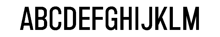Marsden Compressed Medium Font UPPERCASE