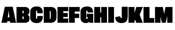 Marsden Compressed Super Black Font UPPERCASE