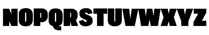 Marsden Compressed Super Black Font UPPERCASE