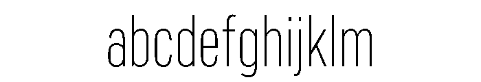 Marsden Compressed Thin FONT