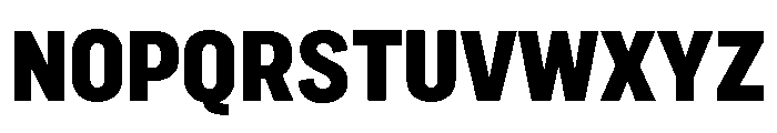 Marsden Condensed Heavy Font UPPERCASE