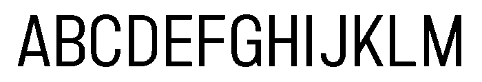 Marsden Condensed Regular Font UPPERCASE