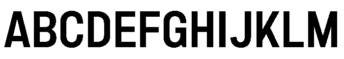 Marsden Condensed Semi Bold Font UPPERCASE