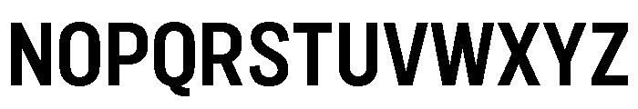 Marsden Condensed Semi Bold Font UPPERCASE