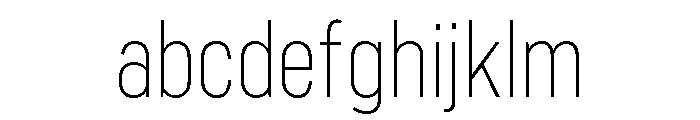 Marsden Condensed Thin FONT