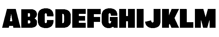 Marsden Condensed Ultra Black Font UPPERCASE