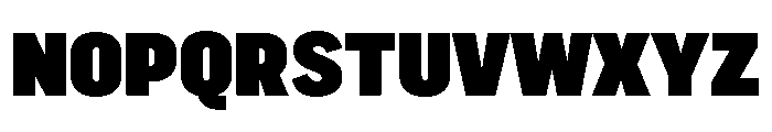 Marsden Condensed Ultra Black Font UPPERCASE