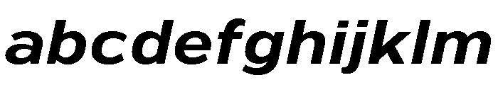 Marsden Extended Bold Italic FONT