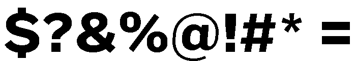 Marsden Extended Bold Font OTHER CHARS