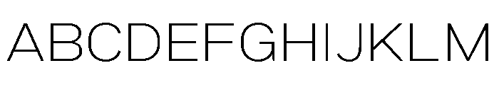 Marsden Extended Extra Light Font UPPERCASE