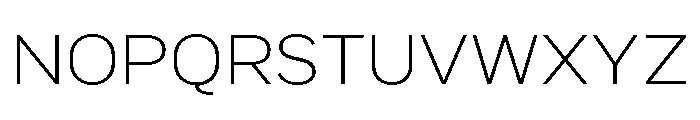 Marsden Extended Extra Light Font UPPERCASE