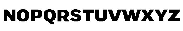 Marsden Extended Heavy Font UPPERCASE