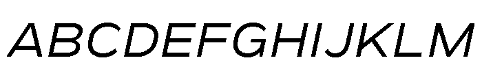 Marsden Extended Italic Font UPPERCASE
