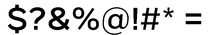 Marsden Extended Medium Font OTHER CHARS