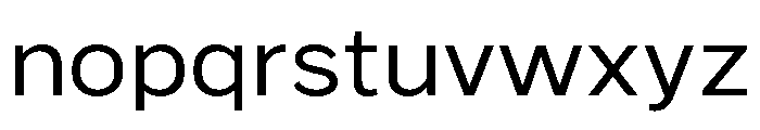 Marsden Extended Regular Font LOWERCASE