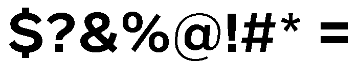 Marsden Extended Semi Bold Font OTHER CHARS