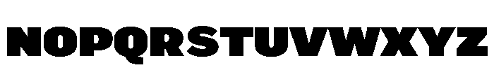 Marsden Extended Ultra Black Font UPPERCASE