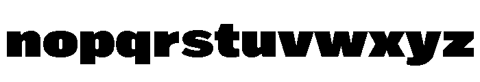 Marsden Extended Ultra Black Font LOWERCASE