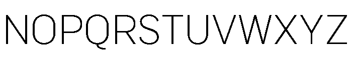 Marsden Extra Light Font UPPERCASE