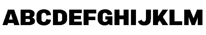 Marsden Heavy Font UPPERCASE