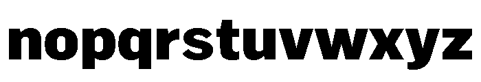 Marsden Heavy Font LOWERCASE