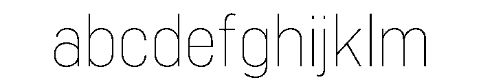 Marsden Narrow Hairline FONT