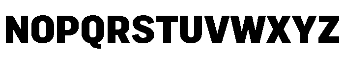 Marsden Narrow Heavy Font UPPERCASE