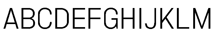Marsden Narrow Light Font UPPERCASE