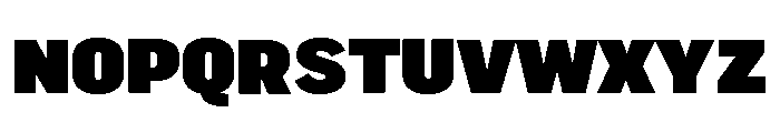 Marsden Narrow Ultra Black Font UPPERCASE