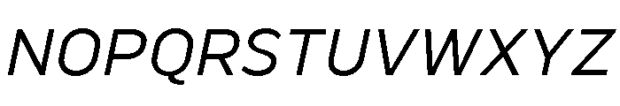 Marsden Regular Italic Font UPPERCASE