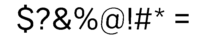 Marsden Regular Font OTHER CHARS