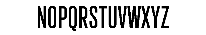 Marsden Slim Medium Font UPPERCASE