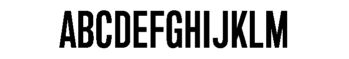 Marsden Slim Semi Bold Font UPPERCASE