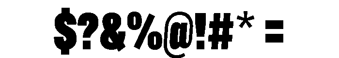 Marsden Slim Super Black Font OTHER CHARS