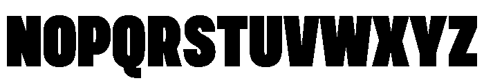 Marsden Slim Super Black Font UPPERCASE