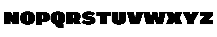 Marsden Super Black Font UPPERCASE