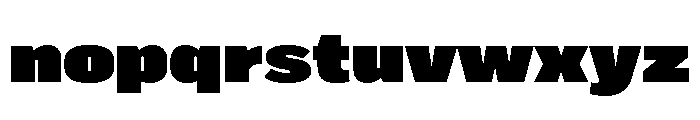 Marsden Super Black Font LOWERCASE
