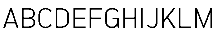 Marsden Text Condensed Light Font UPPERCASE
