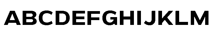 Marsden Text Extended Bold Font UPPERCASE