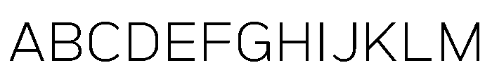 Marsden Text Light Font UPPERCASE