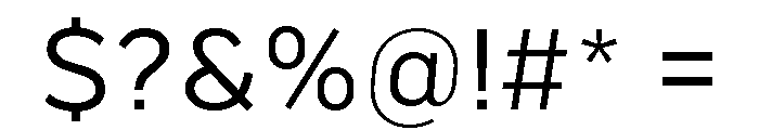 Marsden Text Regular Font OTHER CHARS