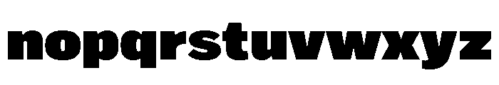 Marsden Ultra Black Font LOWERCASE