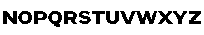 Marsden Wide Bold Font UPPERCASE