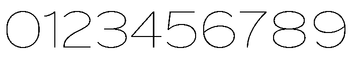 Marsden Wide Hairline Font OTHER CHARS