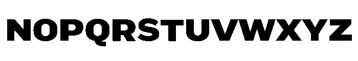 Marsden Wide Heavy Font UPPERCASE