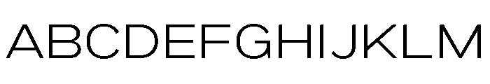 Marsden Wide Light Font UPPERCASE