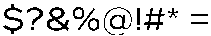 Marsden Wide Regular Font OTHER CHARS