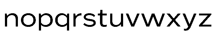 Marsden Wide Regular Font LOWERCASE