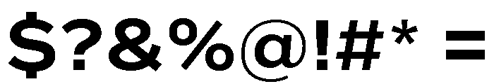 Marsden Wide Semi Bold Font OTHER CHARS