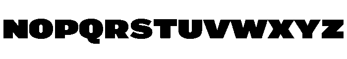 Marsden Wide Ultra Black Font UPPERCASE